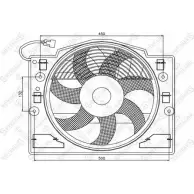 Вентилятор радиатора двигателя STELLOX IPLL P D8ISLZ8 29-99330-SX 3607785
