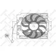Вентилятор радиатора двигателя STELLOX 0IC 2U 29-99331-SX 3607786 5A59GI2
