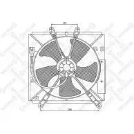 Вентилятор радиатора двигателя STELLOX 60RXXA K 29-99343-SX 3607798 LKRUFZ2