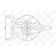 Вентилятор радиатора двигателя STELLOX Peugeot 106 29-99390-SX 0M4NBG FD 6DM