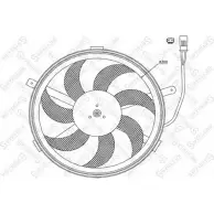 Вентилятор радиатора двигателя STELLOX 3607850 29-99395-SX 1TAC9 M 8JZ2E