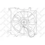 Вентилятор радиатора двигателя STELLOX 29-99425-SX 3607880 3DUJUR 0 02RZ