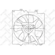 Вентилятор радиатора двигателя STELLOX KCG9MI CT814 MB 3607883 29-99428-SX