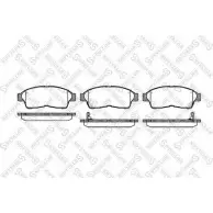 Тормозные колодки дисковые, комплект STELLOX 21602 2 1601 Toyota Carina (T190) 2 Седан 2.0 i (ST191) 126 л.с. 1992 – 1997 413 002B-SX