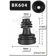 Комплект пылника, приводной вал SHAFTEC 3665862 7PU68G 95WD6S 5 BK604