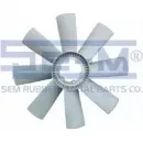 Крыльчатка вентилятора двигателя SEM LASTIK 12145 3686072 9MM K0 T9QLQ2