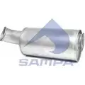 Средний / конечный глушитель ОГ SAMPA 3695548 031.389 7E2VOR D 0JEEQ