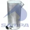 Средний / конечный глушитель ОГ SAMPA 061.210 H5TPKU7 LZCA09 U 3700131