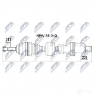 Приводной вал NTY 6DK HED9 1437715953 NPW-RE-040 - Изображение 4