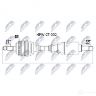 Приводной вал NTY 1437719806 NPW-CT-002 HP4 BMO - Изображение 4