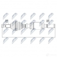Приводной вал NTY NPW-RE-004 8I CPS 1438713126 - Изображение 5