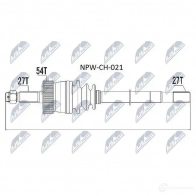 Приводной вал NTY 1437719012 S1N HB NPW-CH-021 - Изображение 4