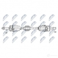 Приводной вал NTY NPW-KA-358 1437716005 R 9HYB - Изображение 5