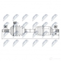 Приводной вал NTY D 459U NPW-HD-040 1438713132 - Изображение 4