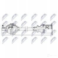 Приводной вал NTY NPW-VW-039 1437718679 PI5X M - Изображение 4