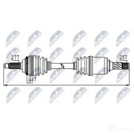 Приводной вал NTY NPW-SB-009 W RXV0 1437716818 - Изображение 4