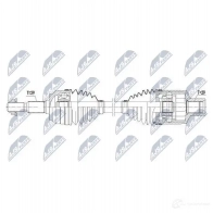 Приводной вал NTY NPW-CH-066 B PJJ3G 1437717687 - Изображение 4