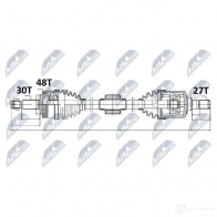 Приводной вал NTY 1437717269 JW TQBY NPW-KA-327 - Изображение 4