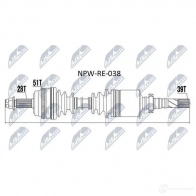 Приводной вал NTY X5Z3V S 1437717272 NPW-RE-038 - Изображение 5