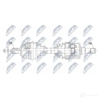 Приводной вал NTY 1437717969 X 2GAN NPW-VV-123 - Изображение 4