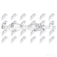 Приводной вал NTY NPW-CT-105 L8 CAX 1437718635 - Изображение 5