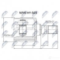 Шрус граната NTY 1437716067 6 RWPX NPW-HY-503 - Изображение 2