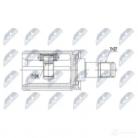 Шрус граната NTY NPW-BM-061 1437718511 ZX 7GD - Изображение 2