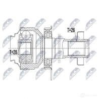 Шрус граната NTY 6CW C6X 1437719420 NPW-VW-051 - Изображение 3