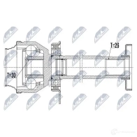 Шрус граната NTY 5I NPXXW NPW-VW-044 1437719397 - Изображение 4