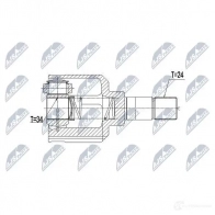 Шрус граната NTY 1437717737 6EXS P2V NPW-PE-024 - Изображение 2