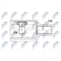 Шрус граната NTY 1437717750 NPW-ME-090 HH0IZ IY - Изображение 2