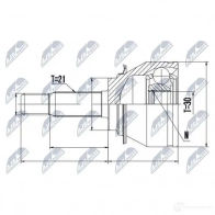 Шрус граната NTY EN EHUT NPZ-RE-045 1437719559 - Изображение 2