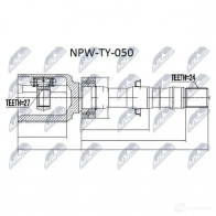Шрус граната NTY NPW-TY-050 7 461L6 1437718898 - Изображение 3