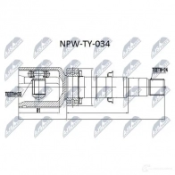 Шрус граната NTY MVUV P 1437718816 NPW-TY-034 - Изображение 3