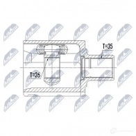 Шрус граната NTY NPW-VV-080 Q YC6S 1437718849 - Изображение 2