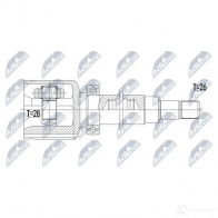 Шрус граната NTY NPW-VV-108 1437718829 LYDC OU - Изображение 3
