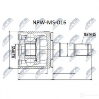 Шрус граната NTY 1438924236 NPW-MS-016 DO694 5 - Изображение 2