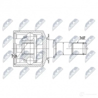 Шрус граната NTY 1437718526 NPW-ME-057 PZ3D OQT - Изображение 2
