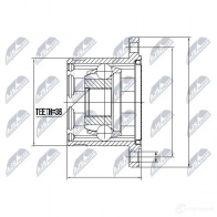 Шрус граната NTY NPW-NS-013 JX7VH I9 1437719253 - Изображение 2