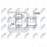 Шрус граната NTY JMR 85 1437718541 NPW-KA-341 - Изображение 2