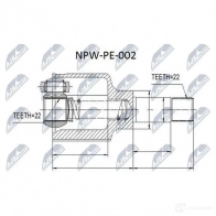 Шрус граната NTY NPW-PE-002 1437716295 1 LMSH41 - Изображение 2