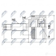 Шрус граната NTY NPZ-KA-358 B3OP RYC 1437716889 - Изображение 2