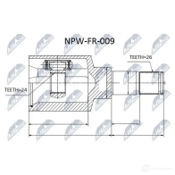 Шрус граната NTY NPW-FR-009 Y MEDB 1437717007 - Изображение 2