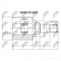 Шрус граната NTY 1437716286 83A VH81 NPW-FR-003 - Изображение 4
