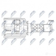 Шрус граната NTY NPW-SB-013 RE 4CXO 1437717435 - Изображение 2