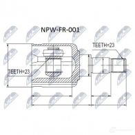 Шрус граната NTY VAF0F NL 1437716470 NPW-FR-001 - Изображение 2