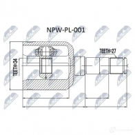 Шрус граната NTY NPW-PL-001 FPI MEF 1437717881 - Изображение 2