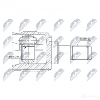 Шрус граната NTY 1437717170 NPW-KA-347 OGH0 P8N - Изображение 2