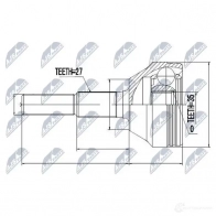 Шрус граната NTY AMWY 03F 1437716677 NPZ-CH-011 - Изображение 2