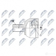 Шрус граната NTY NPZ-VV-022 1437717520 MYG8 0K - Изображение 2